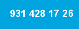 931 428 17 26